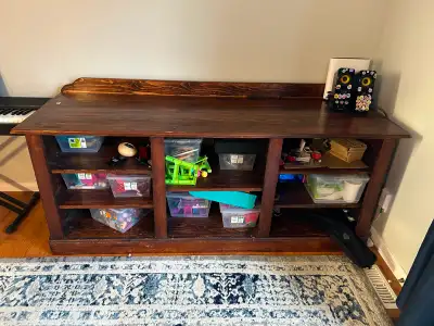 Entertainment Unit / Credenza / Sideboard / Oak Cabinet, View more