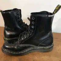 Dr martens leather boots (femme)