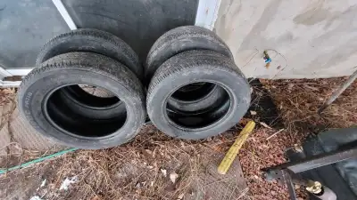 Selling a set of 215/60/16 tires. Still tons of tread, no uneven wear. $300 obo. Pickup in Madoc