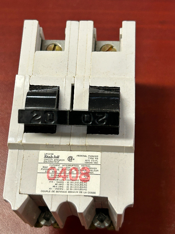 Circuit Breakers Stab-lok bolt on in Electrical in City of Toronto - Image 3