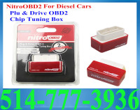 OBD2 Nitro Diesel Red Essence Rouge Turbo Booster Power Speed