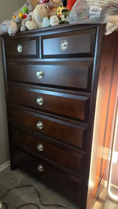 Solid Wood 5-Drawer Dresser, View more
