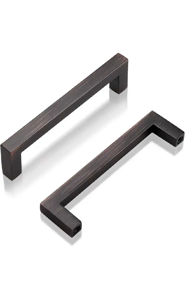 Oil Rubbed Bronze Solid Kitchen Drawer Cabinet Pulls in Cabinets & Countertops in Cornwall - Image 2