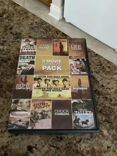 8 Movie Western Pack Volumn 1  DVD 2011, View more