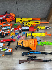 Huge Nerf Gun Lot