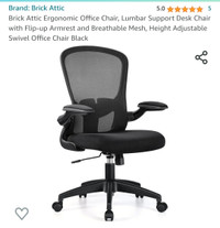 Office Chair, Black/Black