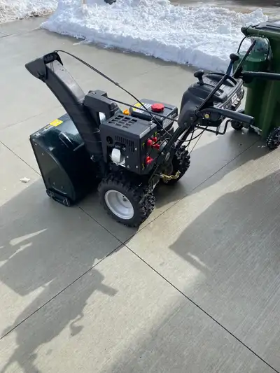 30” snow blower, View more