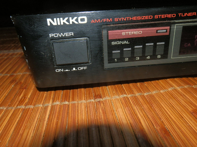 Nikko Vintage "MADE IN JAPAN" Rare Digital FM AM Tuner NT-950 Te in Stereo Systems & Home Theatre in City of Halifax - Image 3