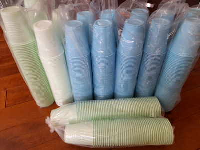 Plastic Dixie cups 5 ounce 750 count NEW sealed packages, View more