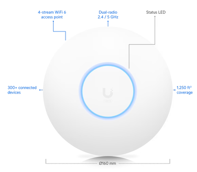 Unifi U6 Lite Access Point, View more