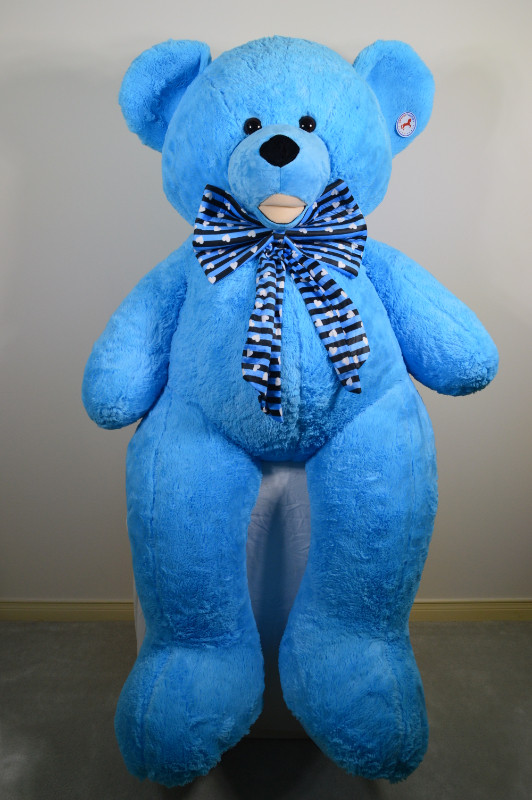 Giant Teddy Bear - Blue in Toys & Games in Markham / York Region - Image 2