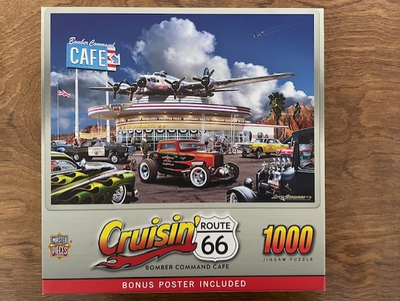 Casse-tête Cruisin' route 66 Bomber command cafe, View more