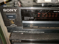 2 - Sony Changeur 5-CD Changer "old school"