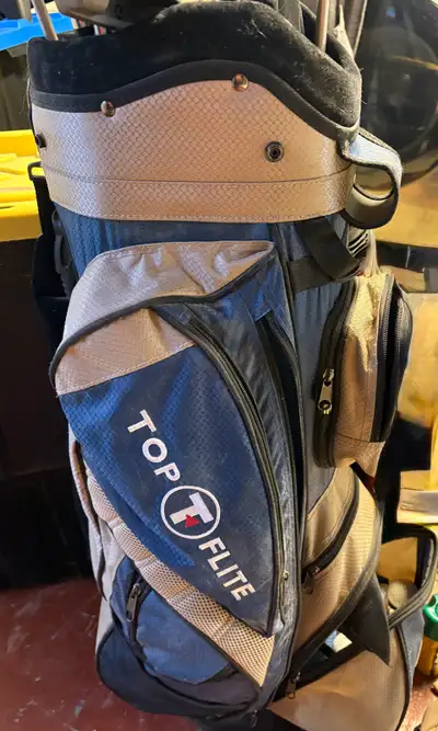Golf clubs, bag and accessories, View more