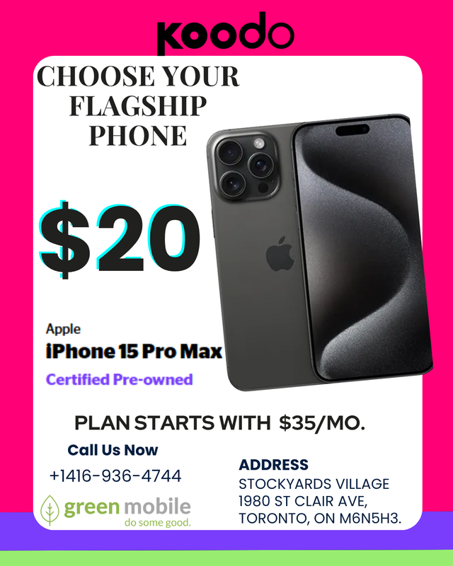 Flagship Phone Deal in General Electronics in City of Toronto - Image 2