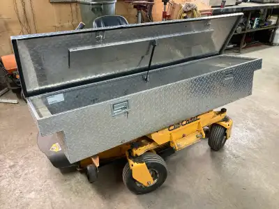 I'm selling an OPP Storage Boxes Aluminum Truck Bed Toolbox, model 511100CT. This box is used but in...