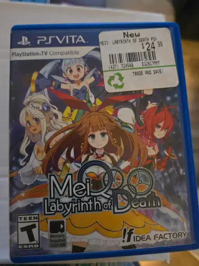 MeiQ Labyrinth of Death PS Vita, View more