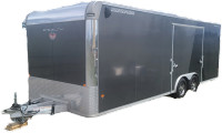 24 Foot Stealth Aluminum Car Hauler Trailer-2020 model