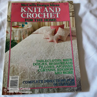 1975 (1983 print) McCall's Vol 12 Knit & Crochet for the Home