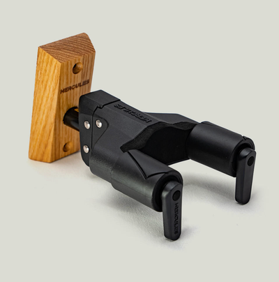 Hercules StandsAuto Grip System Wall Mount Guitar Hanger, Short, View more