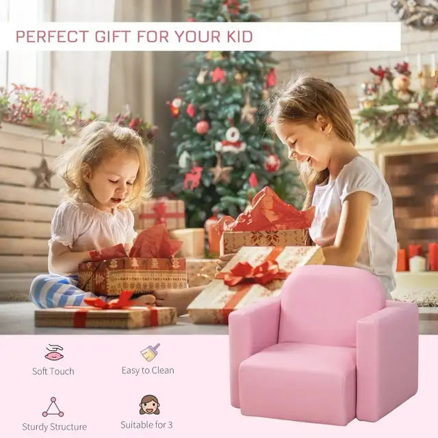 2-in-1 Multi-Functional Toddler Table and Chair, Children Armcha in Chairs & Recliners in Markham / York Region - Image 9