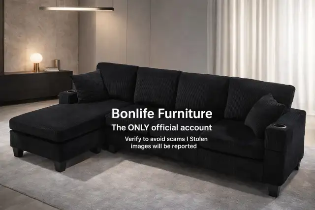 comfy corduroy sectional sofa on sale 