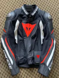 Dainese Super Speed 3 Leather Jacket Brand New size 50