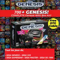 SEGA Genesis mini comme neuf CIB avec tout les jeux sur clef USB