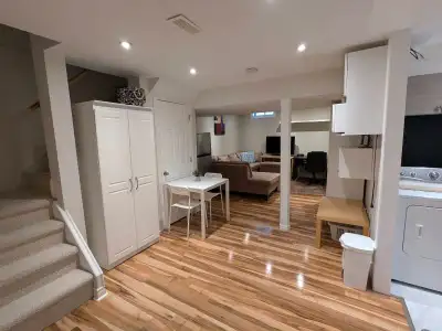 Furnished Studio Basement for Rent