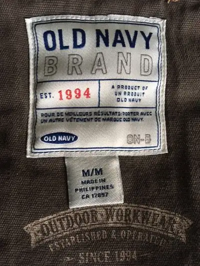 OLD NAVY / Hooded Work Jacket / Size M / Brand New, View more