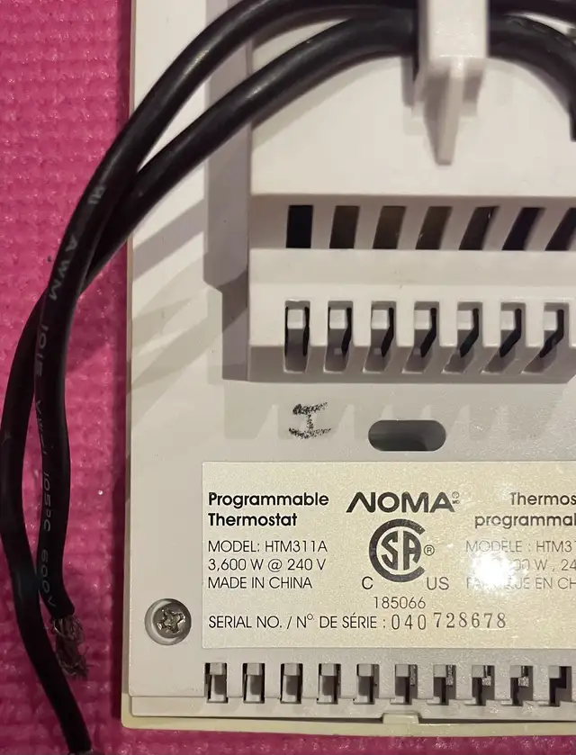 Thermostat NOMA in Heating, Cooling & Air in City of Montréal - Image 4