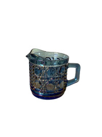 Vintage Indiana Blue Carnival Glass - Creamer