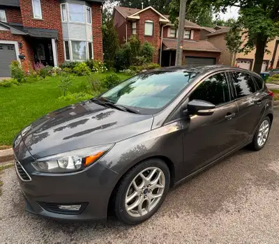 2015 Ford Focus SE Hatchback - Flex Fuel 139,700 km Clean Carfax • Safety standard certificate • No...