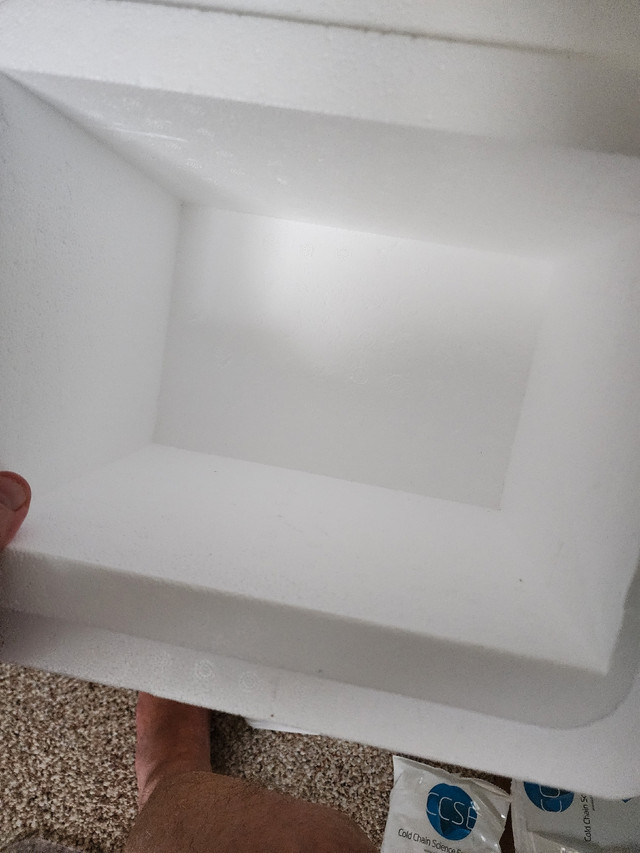 8 Styrofoam coolers and jell packs Other Edmonton Kijiji