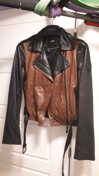 Manteau en cuir véritable Rudsak, Taille S-M, neuf jamais porté!