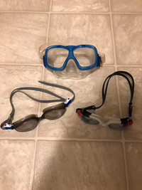 Kids Swimming Goggles And Mask . 