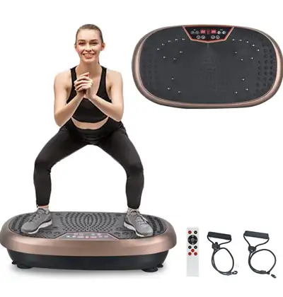 EILISON 3D Vibration Plate Exercise Machine - Whole Body Workout, Voir plus