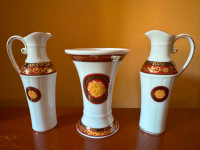 Vintage Casa Elite Fine Porcelain "Juno" set of 3 mint condition