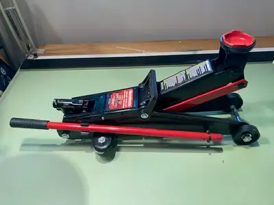Motomaster Hydraulic Trolley Jack/2 ton Jack Stands, View more