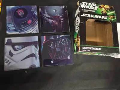 Star Wars Glass Coasters, View more