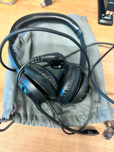 Headset with mic, View more