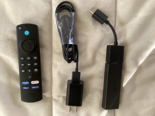 Amazon Fire TV Stick / Alexa Voice Remote (includes TV controls) in Video & TV Accessories in Edmonton - Image 2