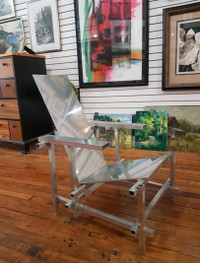 Gerrit Reitveld modern aluminum chair