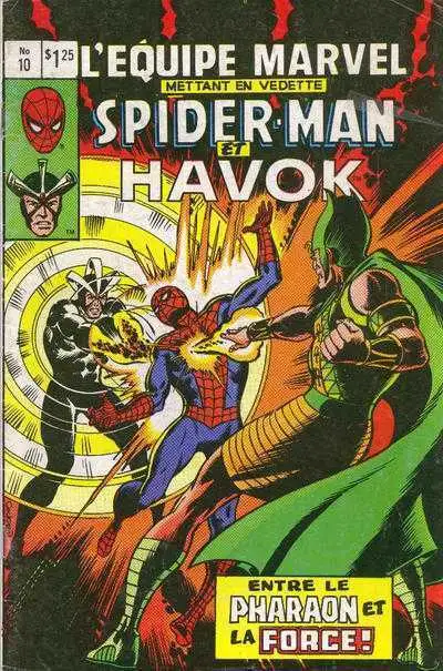 L'EQUIPE MARVEL METTAN EN VEDETTE SPIDER-MAN ET HAVOK, View more
