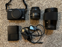 Mirrorless Camera Canon M100 + Sigma Lens 16mm f/1.4