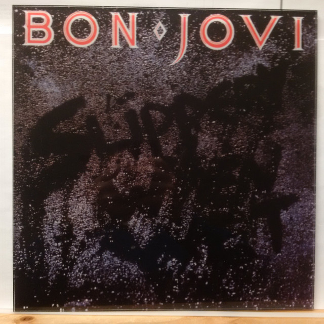 Bon Jovi Slippery When Wet wall plaque in Arts & Collectibles in Barrie