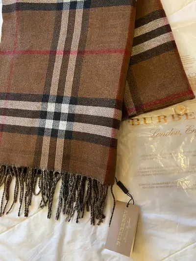 Burberry Reversible Scarf New w Tags, View more