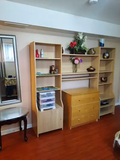 Furnished bachelor basem apartm/ private entrance and bathroom
