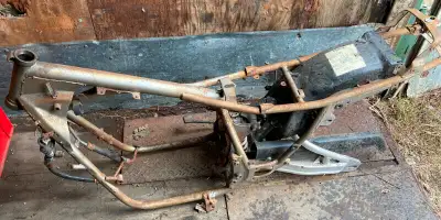 Kawasaki KZ550 GPZ Frame Body Chassis wo Swingarm & Shock 1982-5, View more