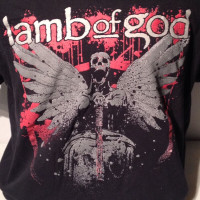Lamb of God Heavy Metal Rock Band Concert Tour T Shirt XL Hells